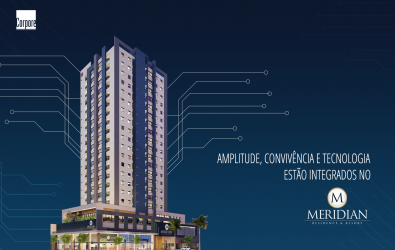 Amplitude, convivência e tecnologia estão integrados no Meridian Residence & Resort
